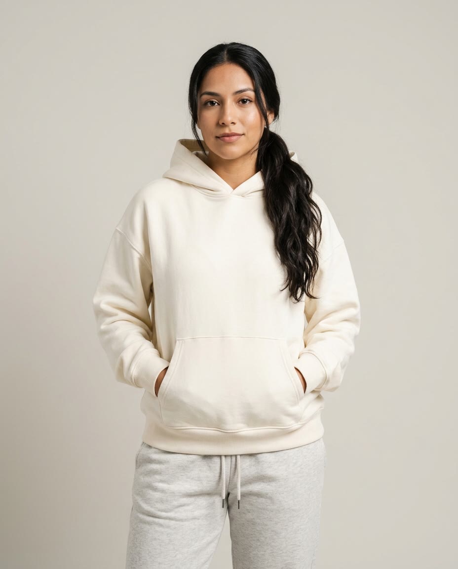 Hoodie Crema